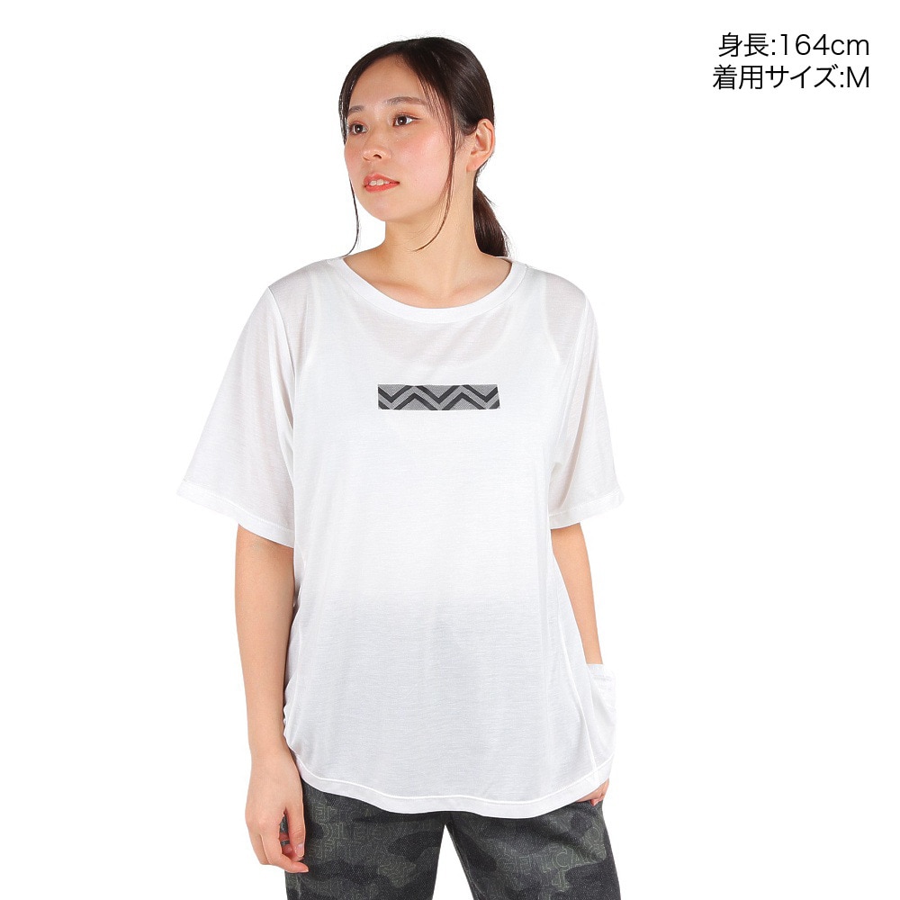 ジーフィット（G-FIT）（レディース）Tシャツ レディース リラックスフィットトップ GA-C652TS W