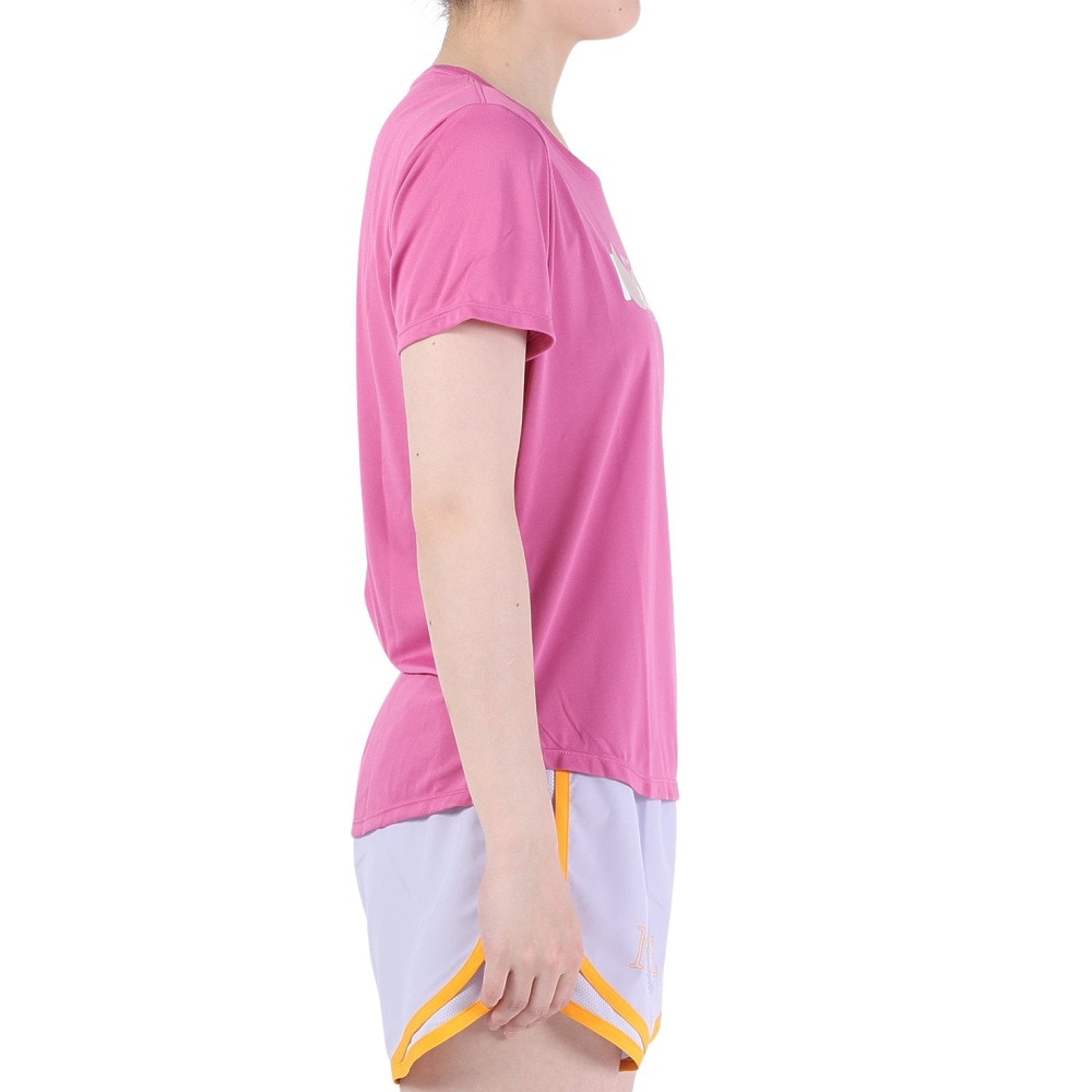 ナイキ（NIKE）（レディース）半袖Tシャツ レディース ピンク ワン ドライフィット STD DX0095-665 