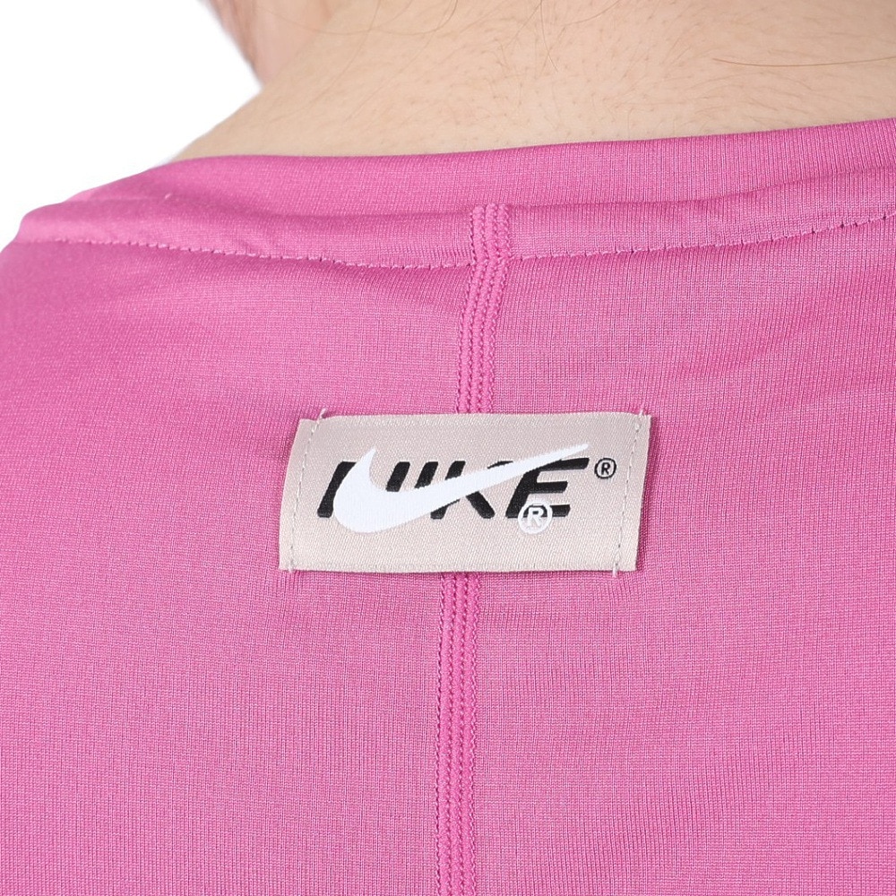 ナイキ（NIKE）（レディース）半袖Tシャツ レディース ピンク ワン ドライフィット STD DX0095-665 