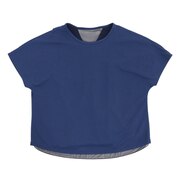 ダンスキン（DANSKIN）（レディース）ハイブリッドベントチュールTシャツ DC723100 EP