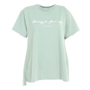 ダンスキン（DANSKIN）（レディース）プリントハーフスリーブTシャツ DC723108 GF