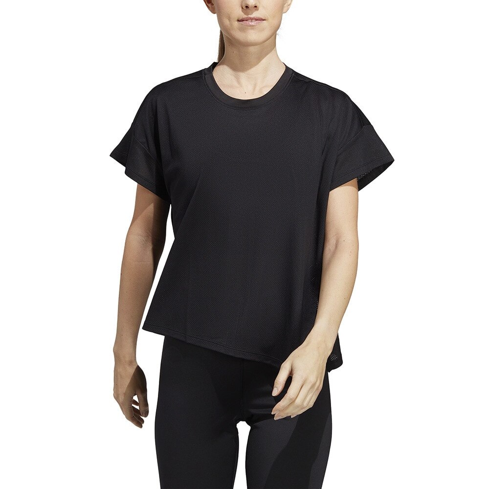 アディダス（レディース）半袖Tシャツ レディース HIIT AEROREADY クイックバーン  BWD61-HY5407