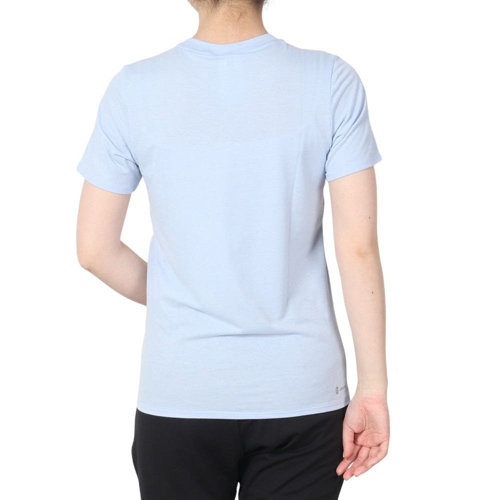 アディダス（adidas）（レディース）半袖Tシャツ レディーストレイン アイコンズ スリーストライプス CA028-HS2359