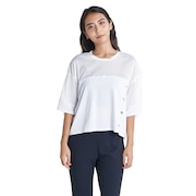 ロキシー(ROXY)(レディース)半袖Tシャツ レディース 速乾 ALPHA TEE 23SURDK232502WHT