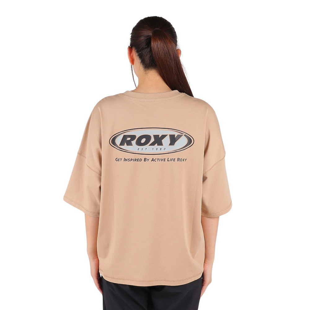 ロキシー（ROXY）（レディース）Tシャツ レディース 速乾 UVカット 冷感 SHAKE IT UP TEE 23SURST232508MOC