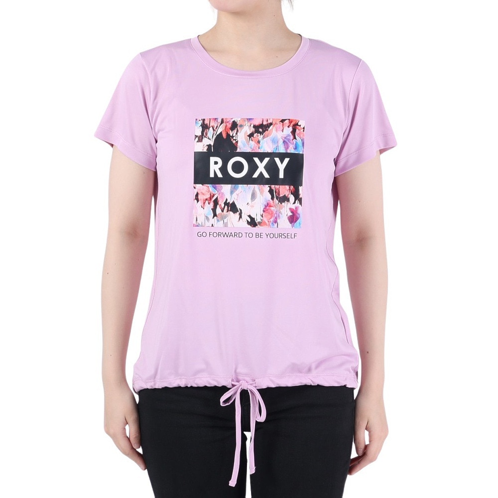 ロキシー（ROXY）（レディース）水陸両用 速乾 UVカット Tシャツ DEPARTURE 23SPRST231533LAV