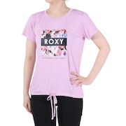 ロキシー(ROXY)(レディース)水陸両用 速乾 UVカット Tシャツ DEPARTURE 23SPRST231533LAV