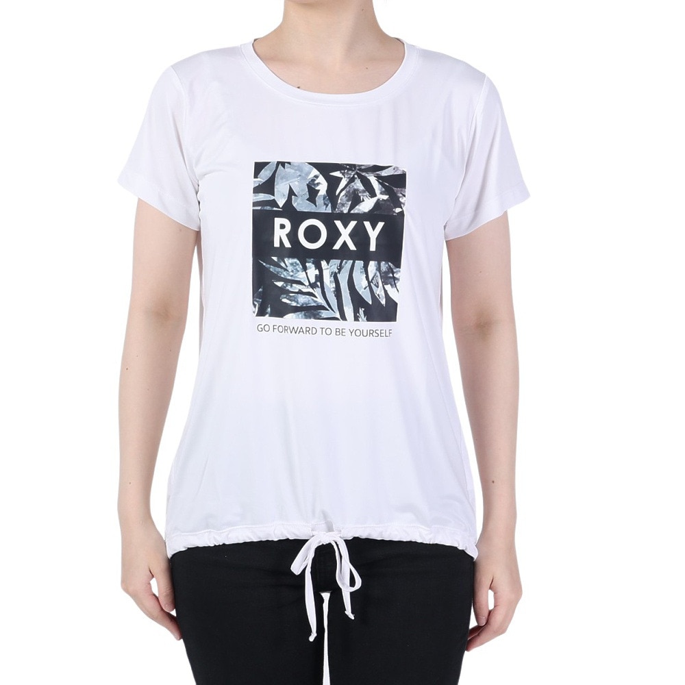 ロキシー（ROXY）（レディース）水陸両用 速乾 UVカット Tシャツ DEPARTURE 23SPRST231533WHT