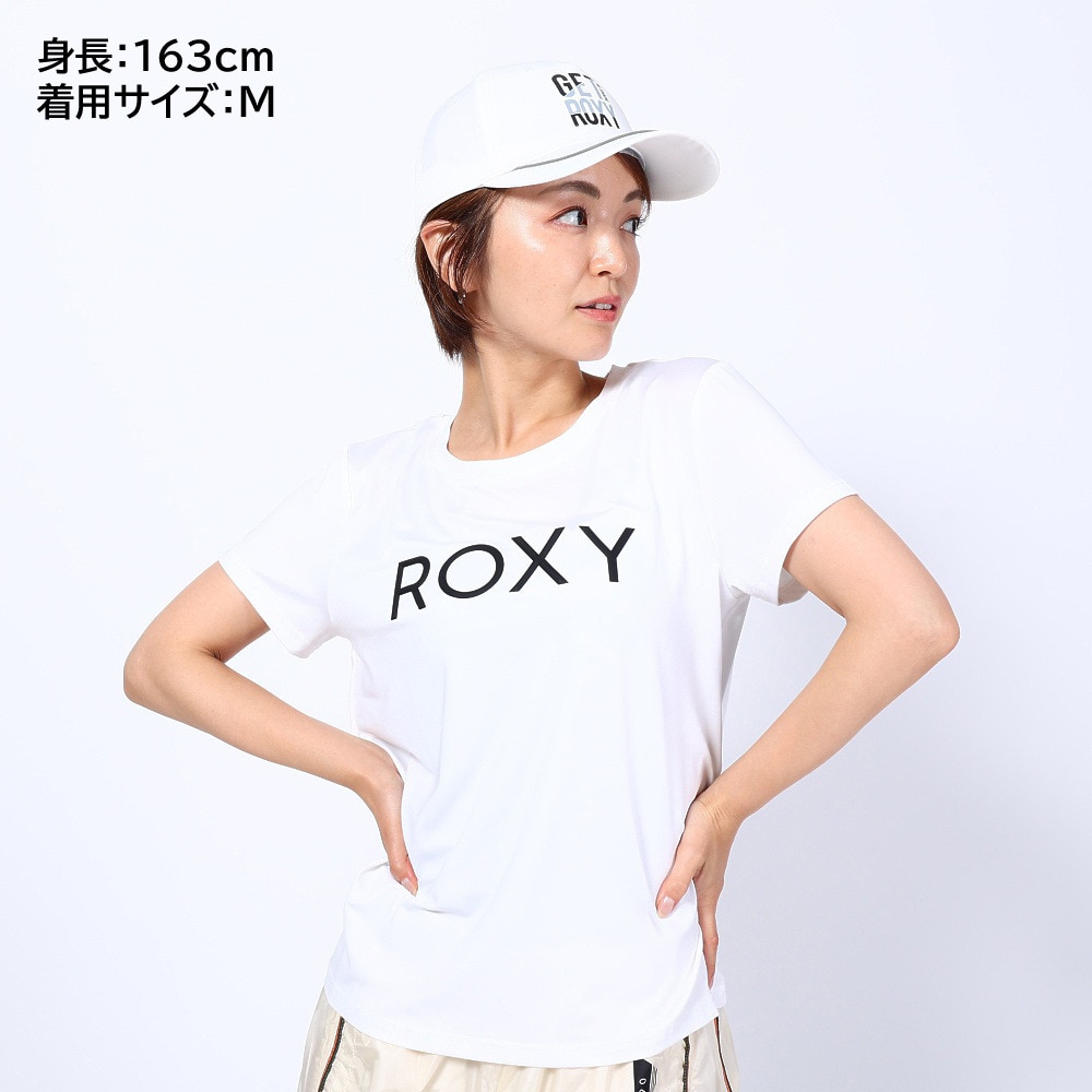 ロキシー（ROXY）（レディース）水陸両用 速乾 UVカット Tシャツ ONESELF 23SPRST231537WHT