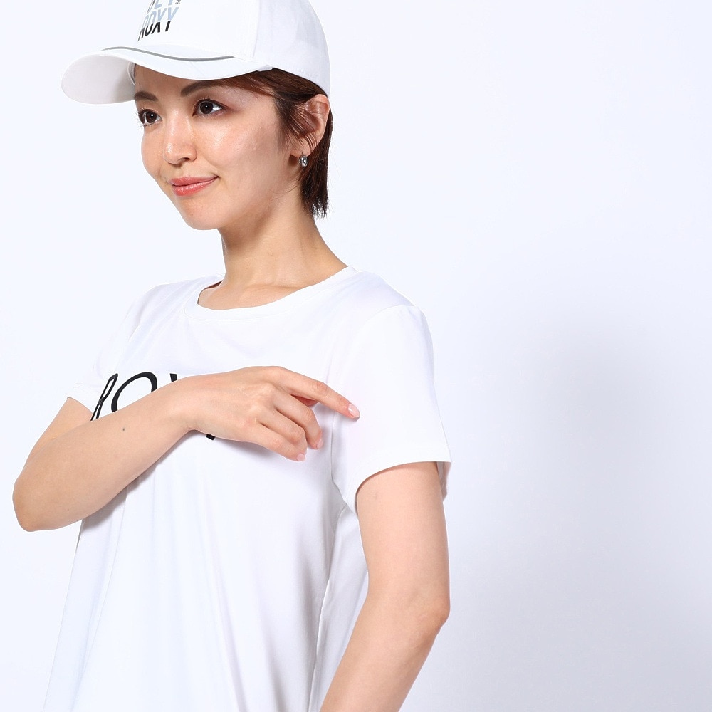 ロキシー（ROXY）（レディース）水陸両用 速乾 UVカット Tシャツ ONESELF 23SPRST231537WHT