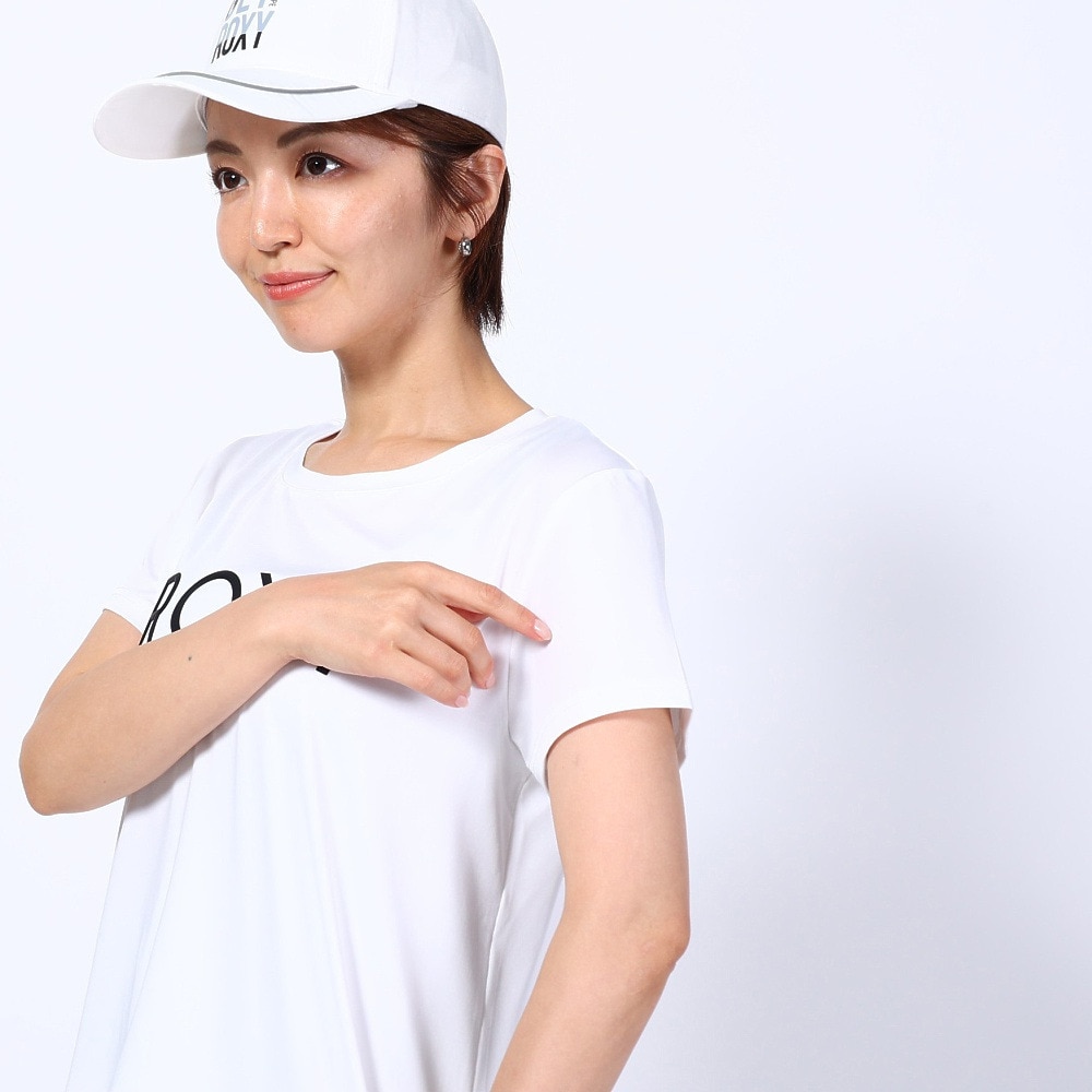 ロキシー（ROXY）（レディース）水陸両用 速乾 UVカット Tシャツ ONESELF 23SPRST231537WHT