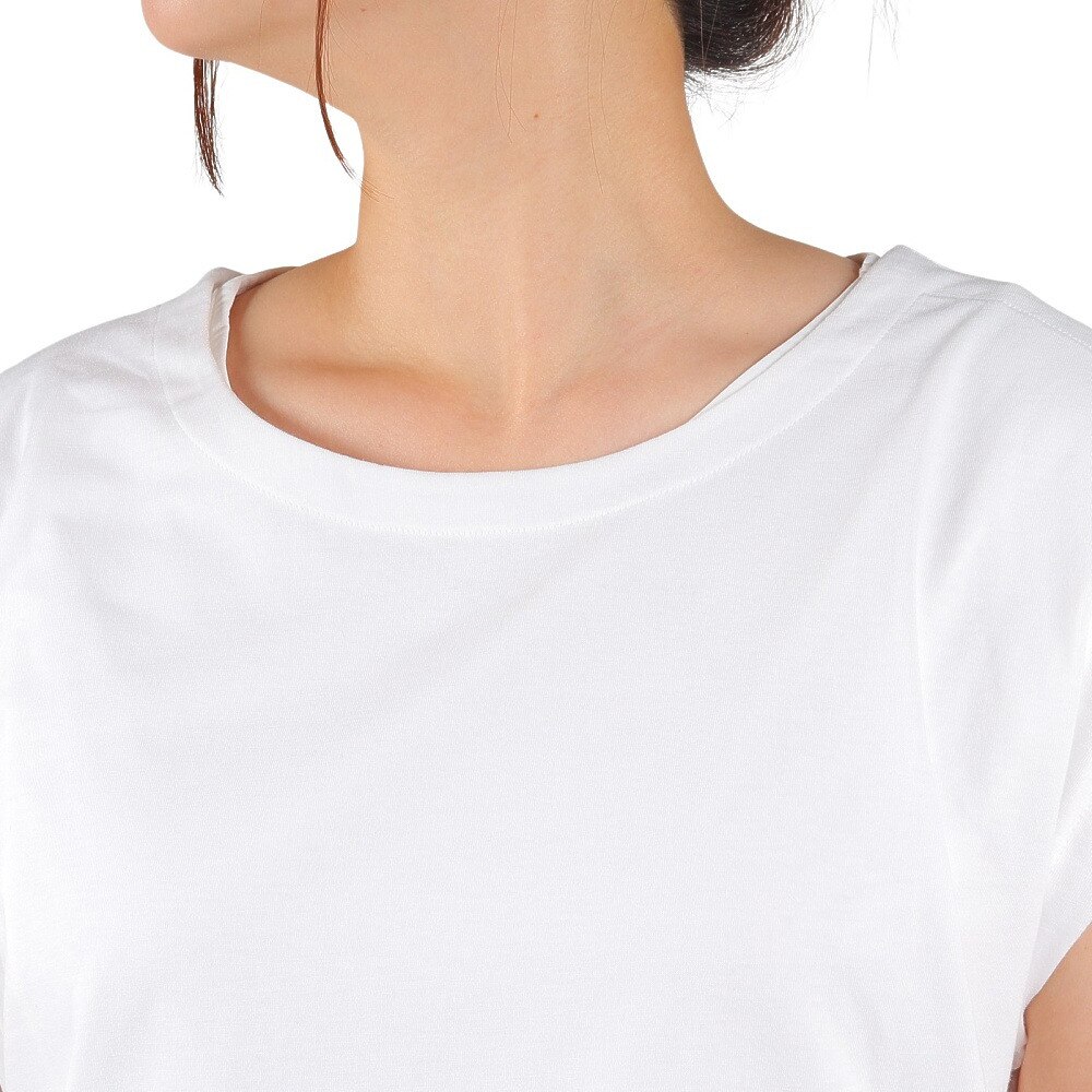 プーマ（PUMA）（レディース）ウィメンズ ヨガ スタジオ FOUNDATION 半袖Tシャツ 522738 02 WHT