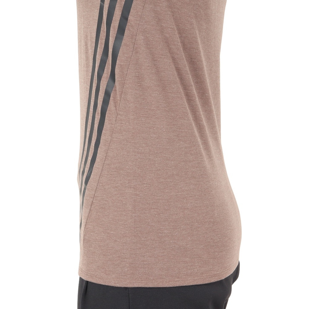 アディダス（adidas）（レディース）トレイン アイコンズ スリーストライプス 半袖Tシャツ CA028-HS2358