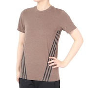 (レディース)トレイン アイコンズ スリーストライプス 半袖Tシャツ CA028-HS2358