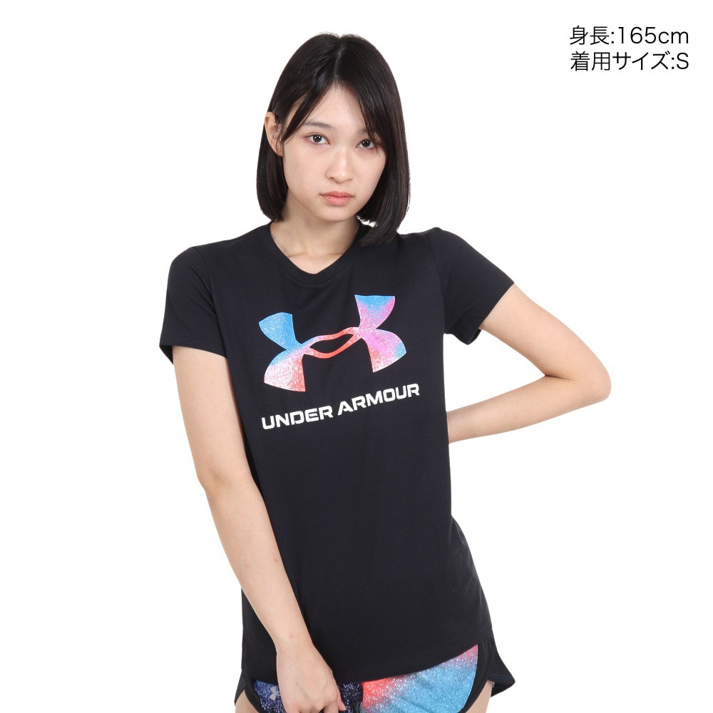 アンダーアーマー（UNDER ARMOUR）（レディース）半袖Tシャツ レディース ライブ スポーツスタイル グラフィック  1356305 006