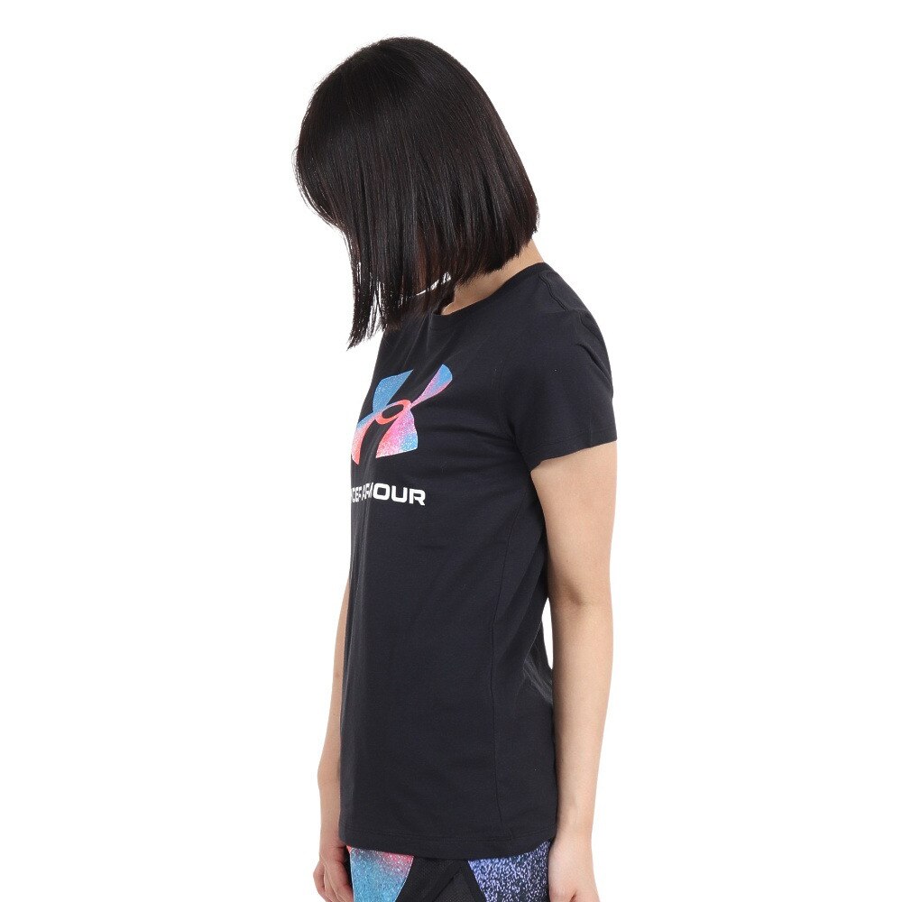 アンダーアーマー（UNDER ARMOUR）（レディース）半袖Tシャツ レディース ライブ スポーツスタイル グラフィック  1356305 006