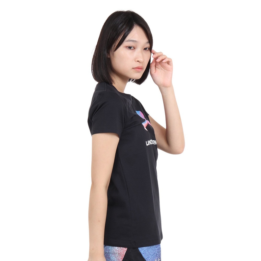 アンダーアーマー（UNDER ARMOUR）（レディース）半袖Tシャツ レディース ライブ スポーツスタイル グラフィック  1356305 006