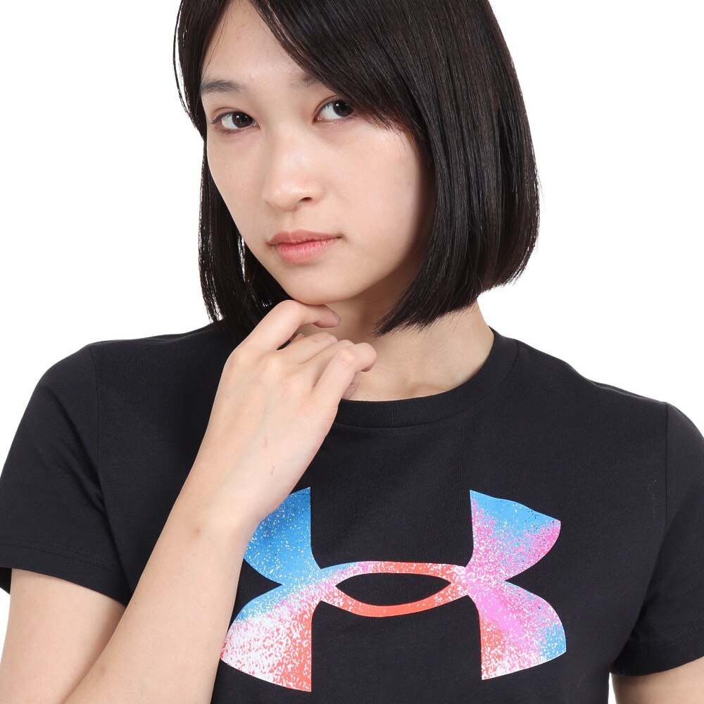 アンダーアーマー（UNDER ARMOUR）（レディース）半袖Tシャツ レディース ライブ スポーツスタイル グラフィック  1356305 006