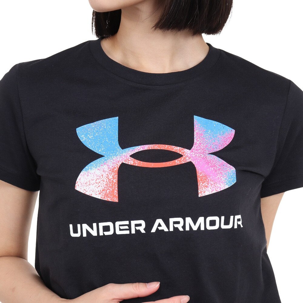 アンダーアーマー（UNDER ARMOUR）（レディース）半袖Tシャツ レディース ライブ スポーツスタイル グラフィック  1356305 006