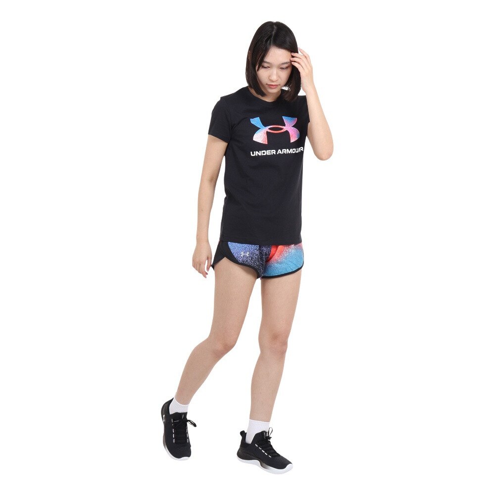 アンダーアーマー（UNDER ARMOUR）（レディース）半袖Tシャツ レディース ライブ スポーツスタイル グラフィック  1356305 006
