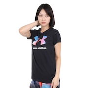 アンダーアーマー(UNDER ARMOUR)(レディース)半袖Tシャツ レディース ライブ スポーツスタイル グラフィック  1356305