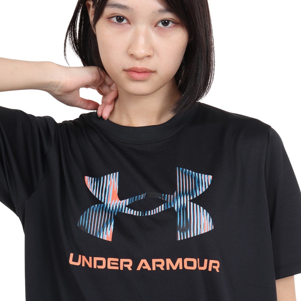 アンダーアーマー（UNDER ARMOUR）（レディース）半袖Tシャツ レディース プロジェクトロック ヘビーウェイト   1381230 001