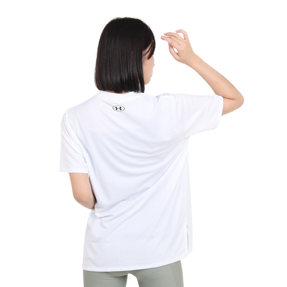 アンダーアーマー（UNDER ARMOUR）（レディース）半袖Tシャツ レディース テック オーバーサイズド  1381230 100