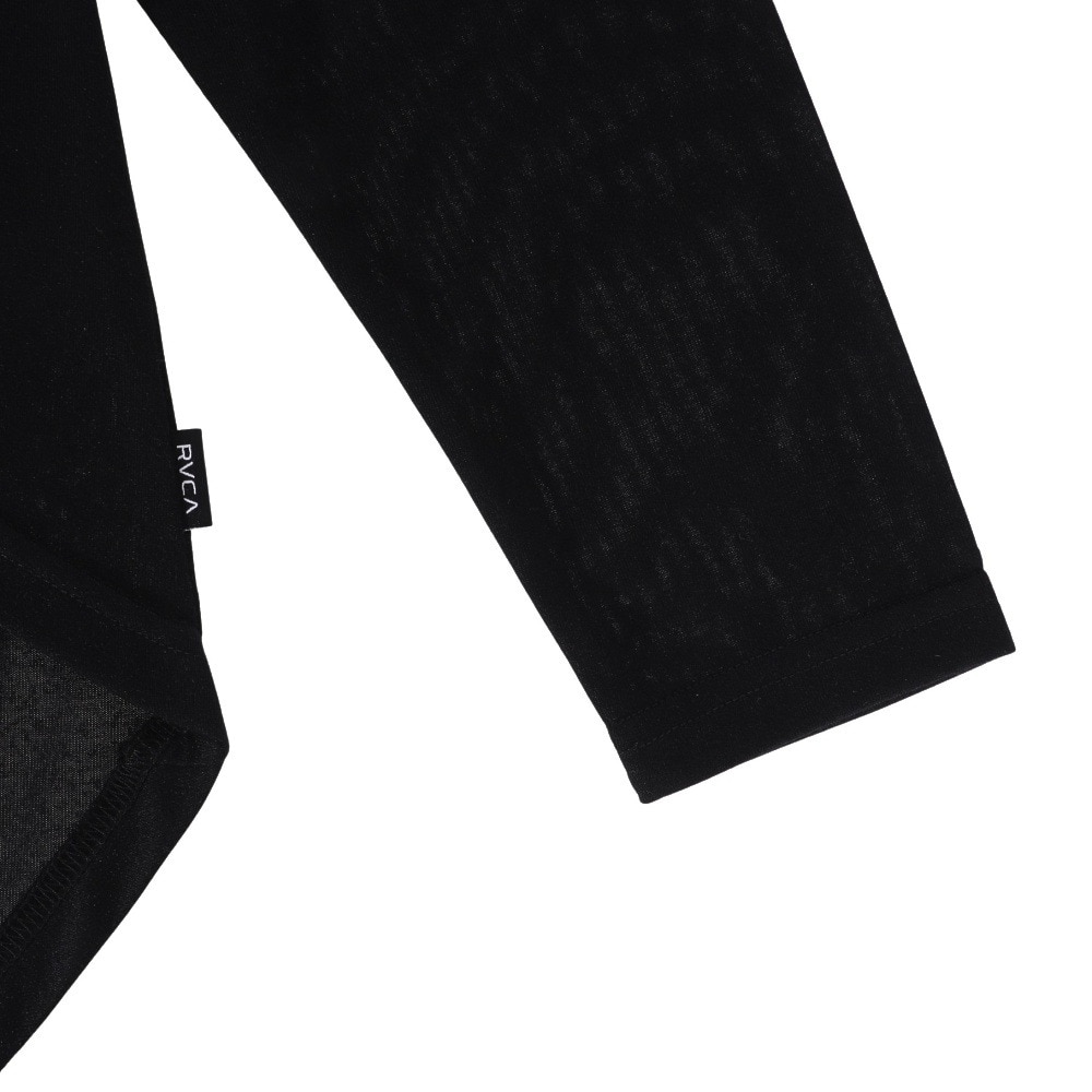 ルーカ（RVCA）（レディース）半袖Tシャツ レディース THE BALANCE LONG SLEEVE  ラッシュガード BD043810 BLK