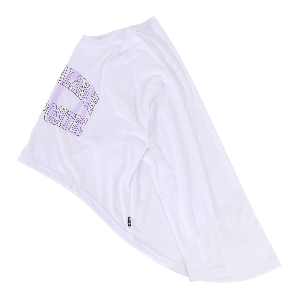 ルーカ（RVCA）（レディース）半袖Tシャツ レディース THE BALANCE LONG SLEEVE  BD043810 WHT