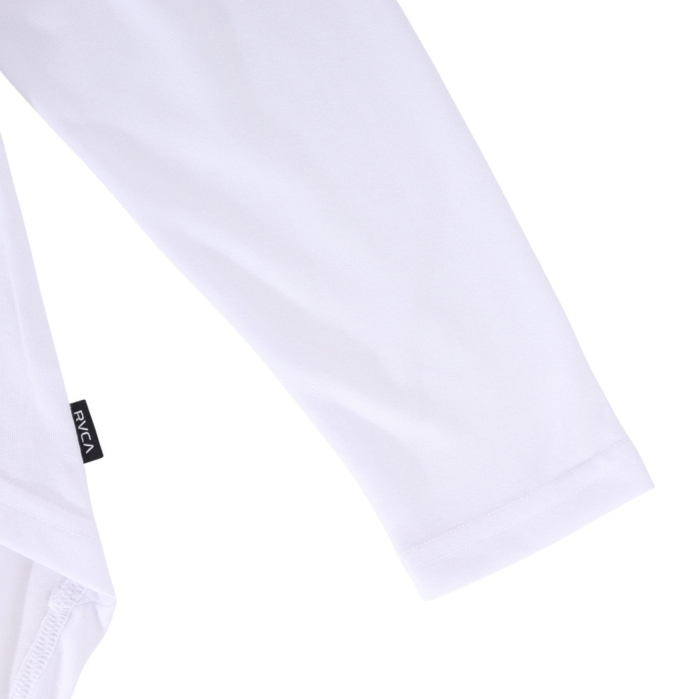 ルーカ（RVCA）（レディース）半袖Tシャツ レディース THE BALANCE LONG SLEEVE  BD043810 WHT