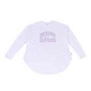 ルーカ（RVCA）（レディース）半袖Tシャツ レディース THE BALANCE LONG SLEEVE  BD043810 WHT