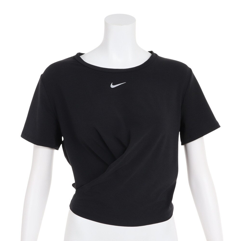 ナイキ（NIKE）（レディース）Tシャツ レディース ワン ラックス ツイスト スタンダードフィット DD4922-010