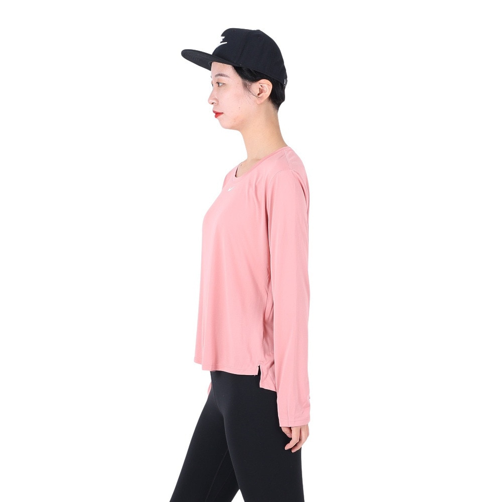 ナイキ（NIKE）（レディース）長袖Tシャツ レディース ワン ドライフィット スタンダード DD0642-618