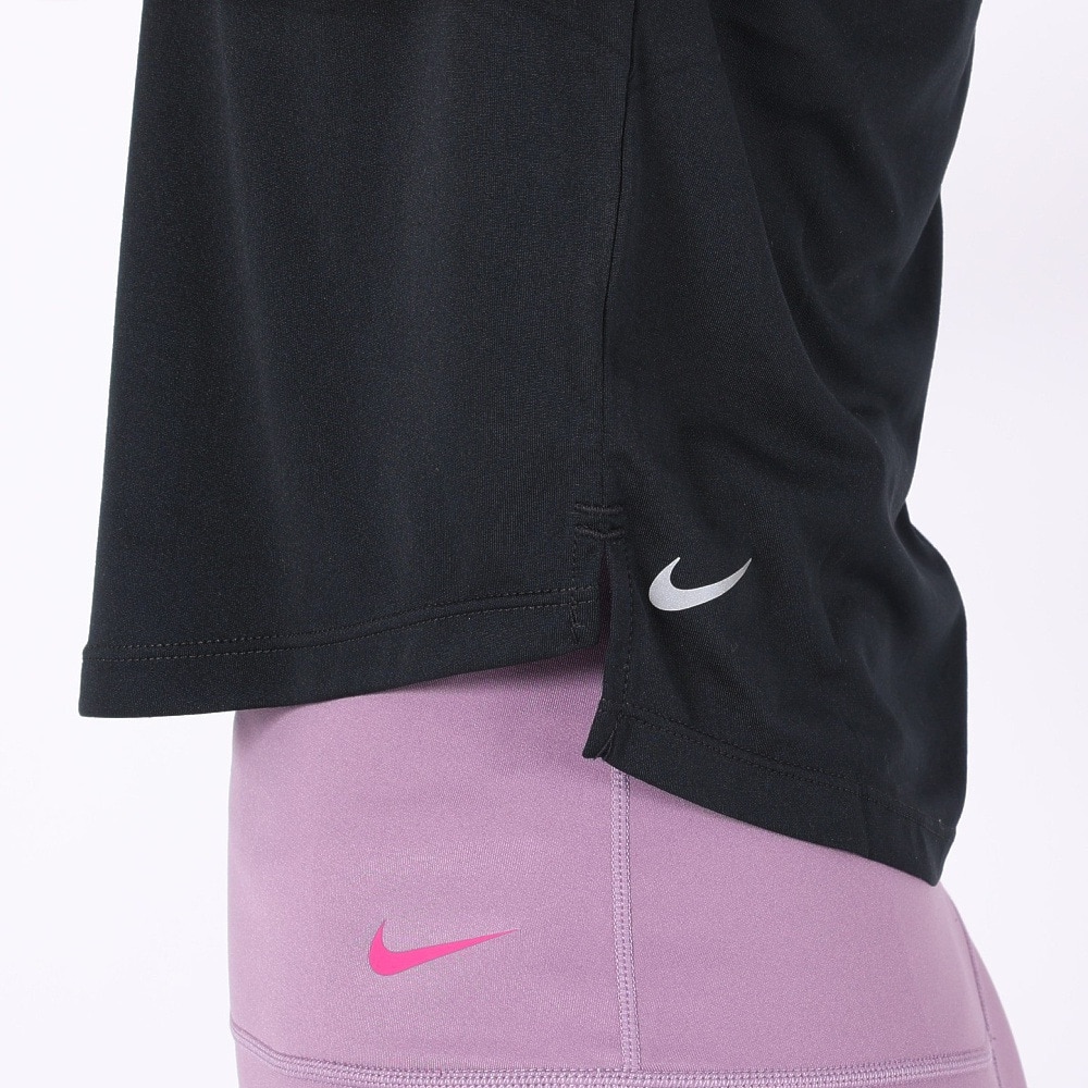 ナイキ（NIKE）（レディース）半袖Tシャツ レディース ドライフィット ワン クロップ FN7255-010