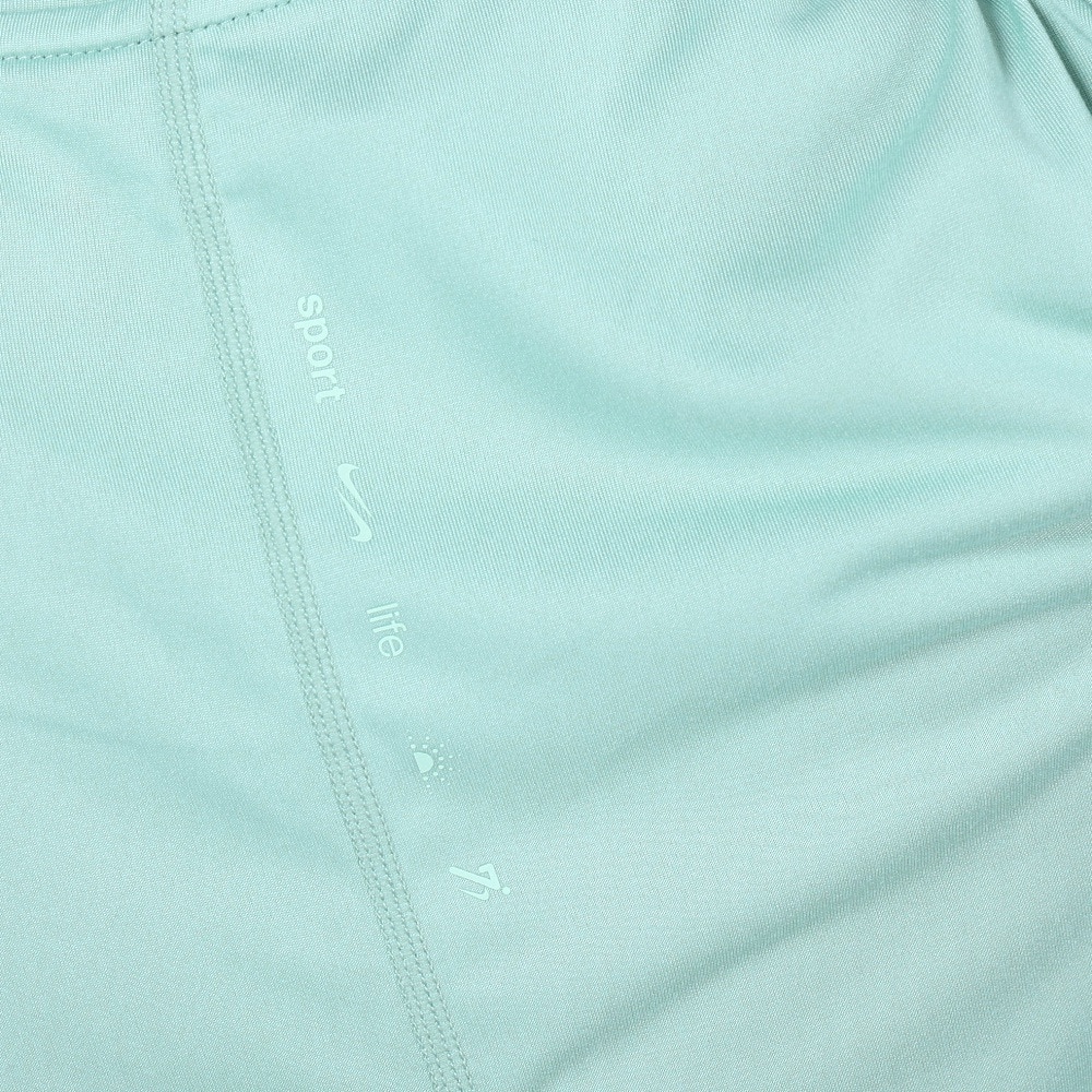 ナイキ（NIKE）（レディース）tシャツ 半袖 速乾 グリーン ドライフィット ワン クロップ FN7255-309