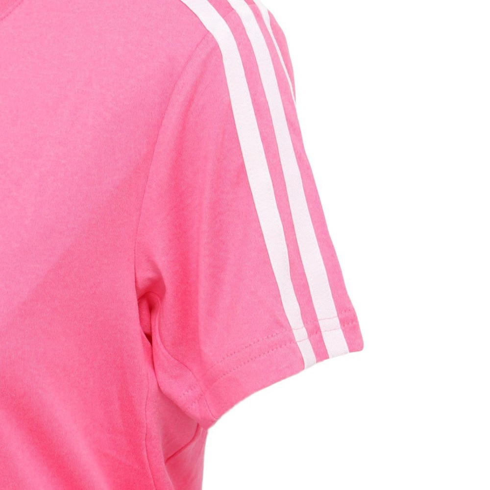 アディダス（adidas）（レディース）半袖Tシャツ レディース エッセンシャルズ スリーストライプス BUT04-HZ5688