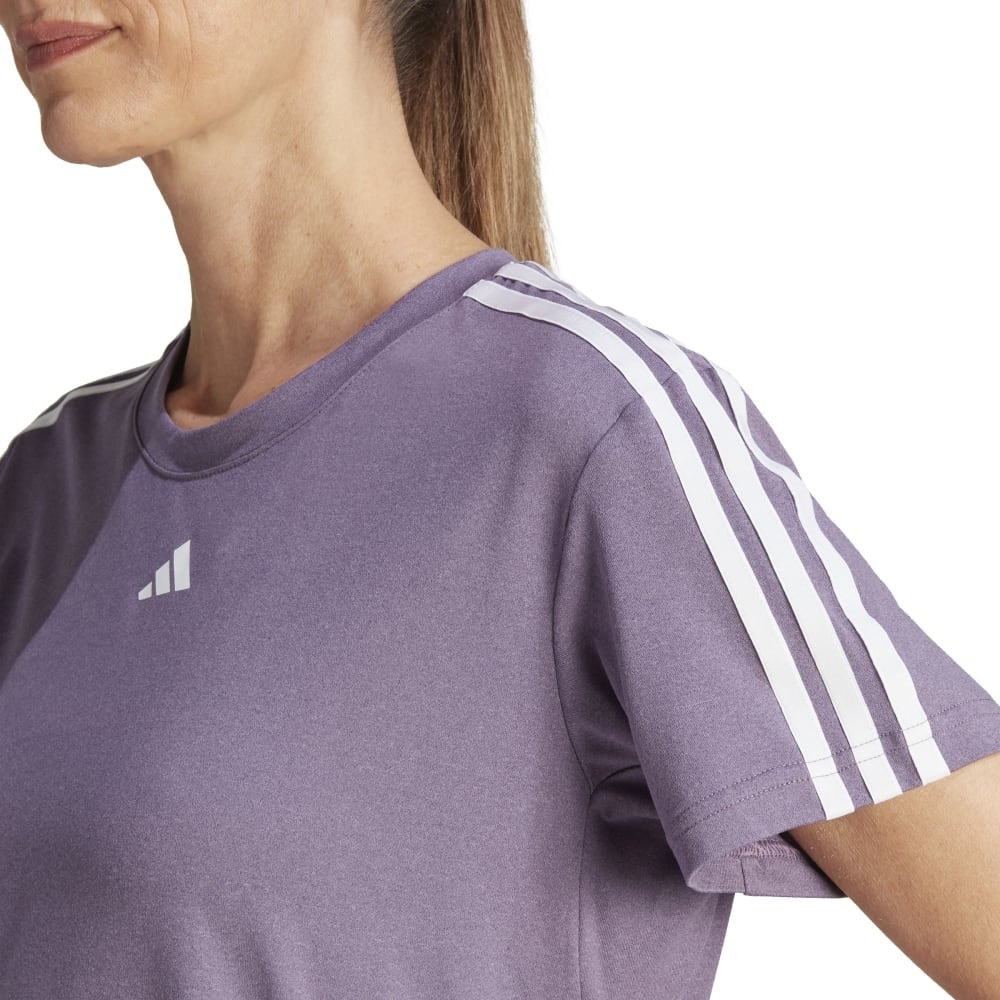 アディダス（adidas）（レディース）半袖Tシャツ レディース エッセンシャルズ スリーストライプス BUT04-HZ5692