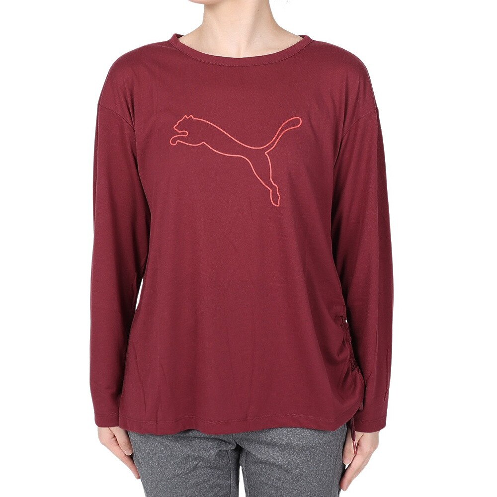 プーマ（PUMA）（レディース）長袖Tシャツ レディース MOTION  677699 22 MGT