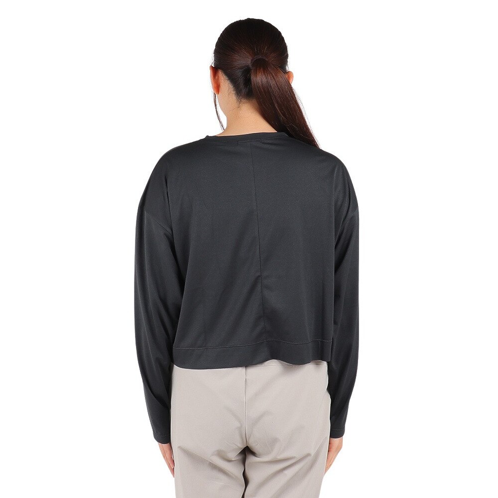 ダンスキン（DANSKIN）（レディース）長袖Tシャツ レディース サップルスキン ヨガ DC523104 K