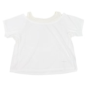 ダンスキン(DANSKIN)(レディース)半袖Tシャツ レディースベントチュールクロップドタンク DC523301 JW