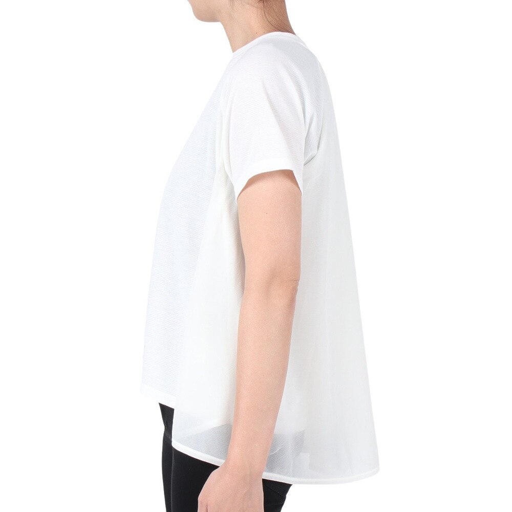 ダンスキン（DANSKIN）（レディース）半袖Ｔシャツ レディース ベントチュールフレアトップ DC523302 JW