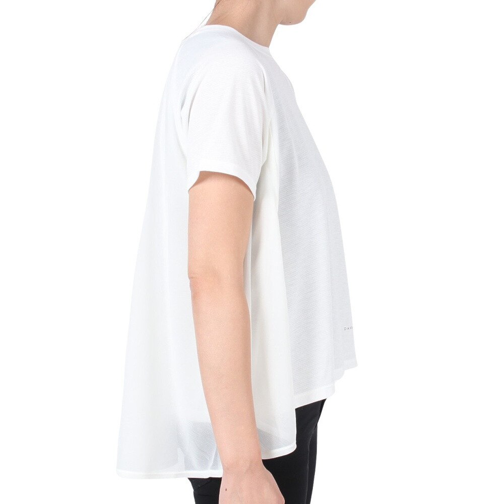 ダンスキン（DANSKIN）（レディース）半袖Ｔシャツ レディース ベントチュールフレアトップ DC523302 JW