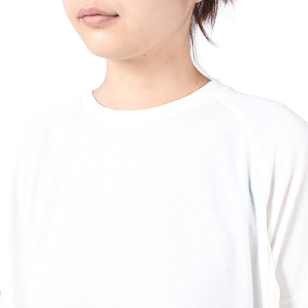 ダンスキン（DANSKIN）（レディース）半袖Ｔシャツ レディース ベントチュールフレアトップ DC523302 JW