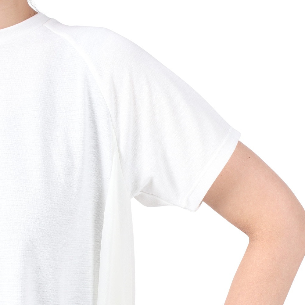ダンスキン（DANSKIN）（レディース）半袖Ｔシャツ レディース ベントチュールフレアトップ DC523302 JW