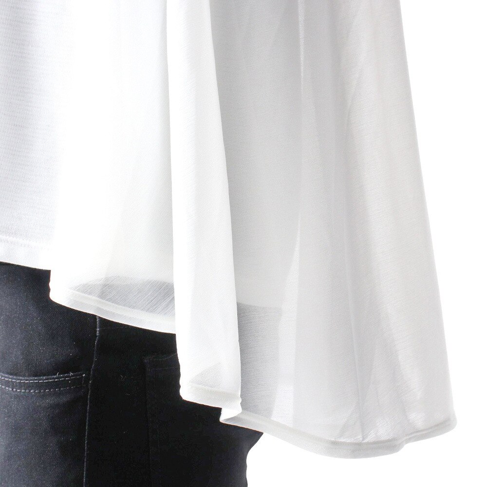 ダンスキン（DANSKIN）（レディース）半袖Ｔシャツ レディース ベントチュールフレアトップ DC523302 JW