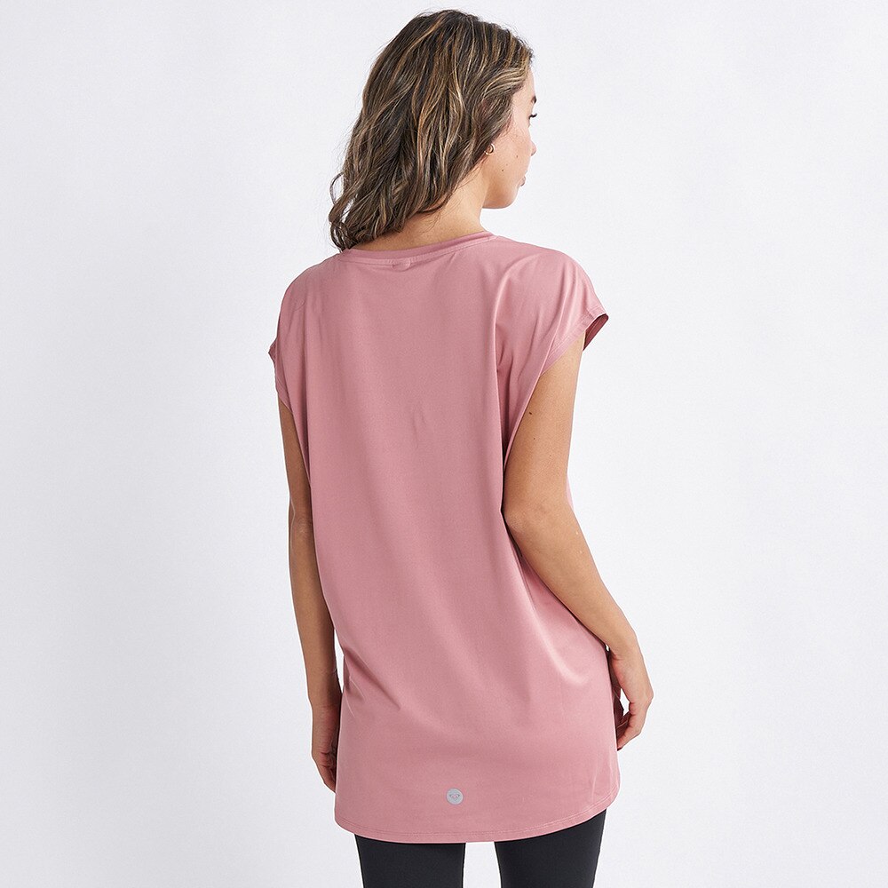 ロキシー（ROXY）（レディース）半袖Tシャツ レディース 水陸両用 速乾 UVカット SWEET SOUL 23FWRST234544ROS