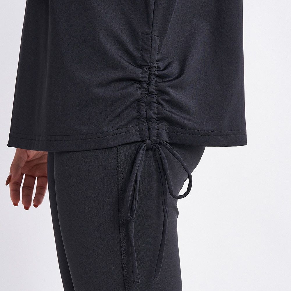 ロキシー（ROXY）（レディース）半袖Ｔシャツ レディース 水陸両用 速乾 UVカット SOMEHOW 23FWRST234548BLK