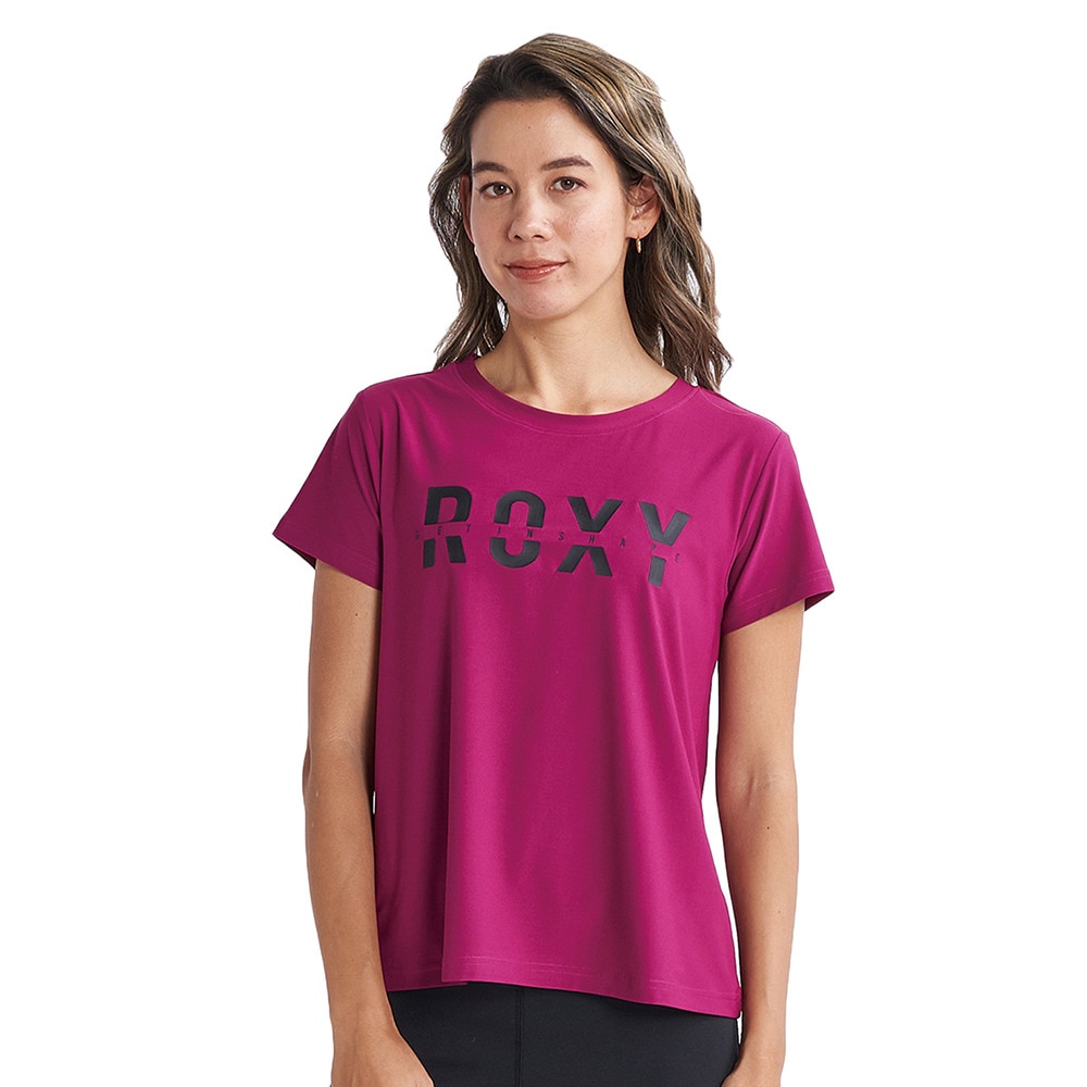 ロキシー（ROXY）（レディース）半袖Tシャツ レディース 水陸両用 速乾 UVカット BY YOUR SIDE 23FWRST234545BER