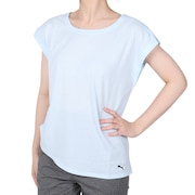 プーマ(PUMA)(レディース)半袖Tシャツ レディース ヨガ スタジオ FOUNDATION 522738 69 LBLU