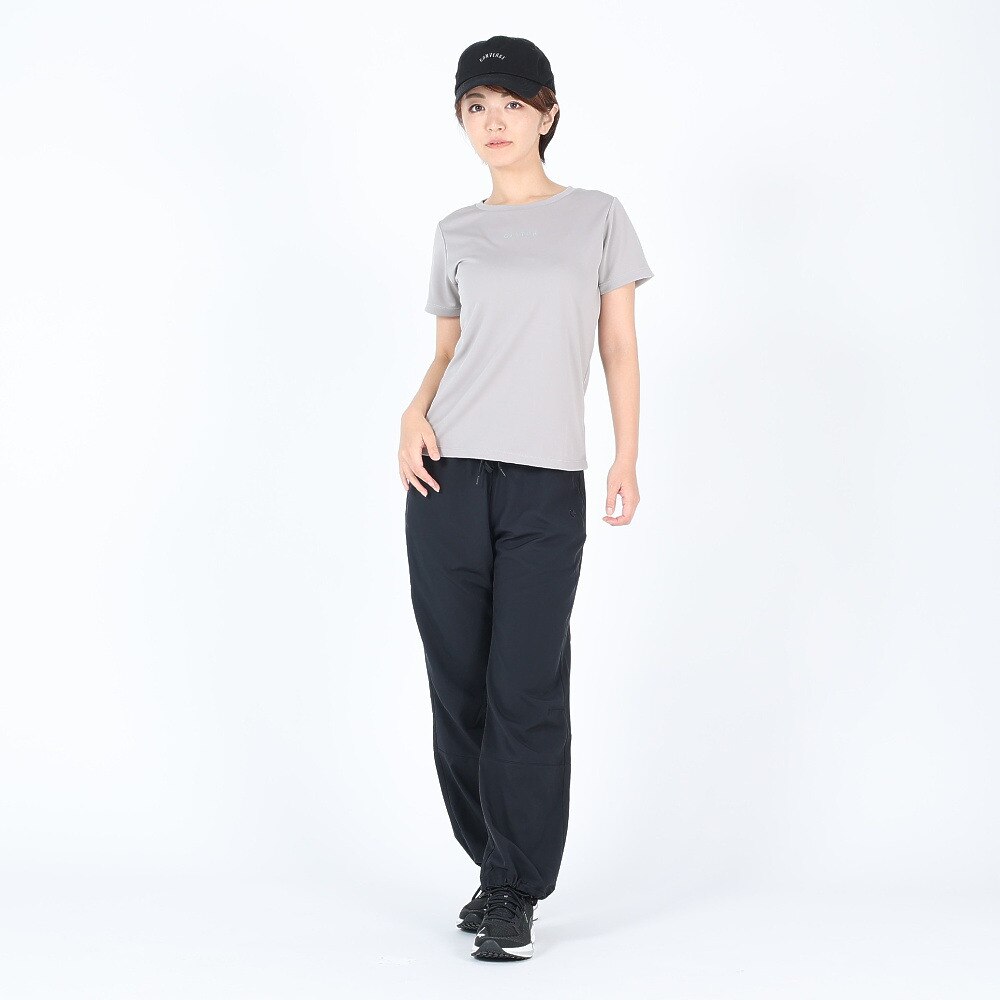 ジーフィット（G-FIT）（レディース）フィットネスウェア ショートスリーブトップ GA-C660TS-M-GRY